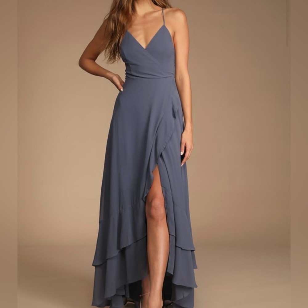 Lulus High-Low Maxi dress